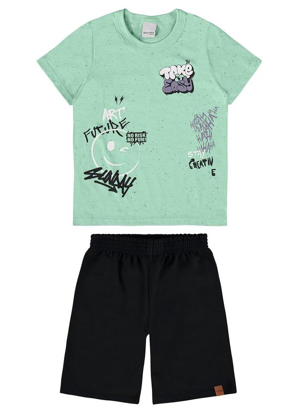 Malwee Kids - Conjunto Verde Água Take It Easy Menino