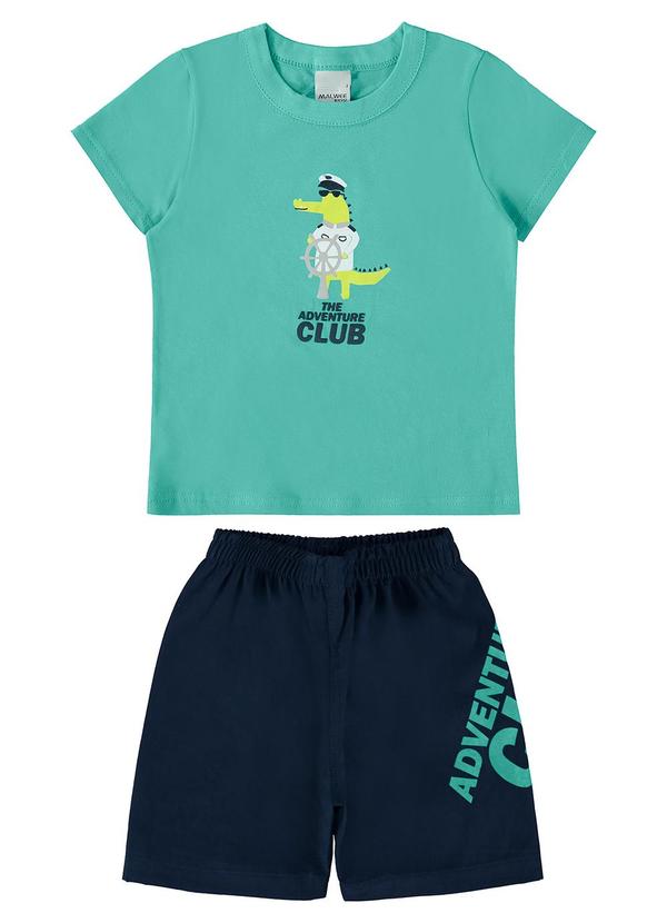 Malwee Kids - Conjunto Verde Água The Adventure Club Menino 3