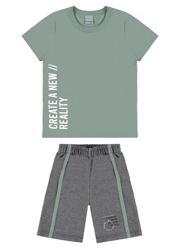 Malwee Kids - Conjunto Verde Create a New Reality Menino 2