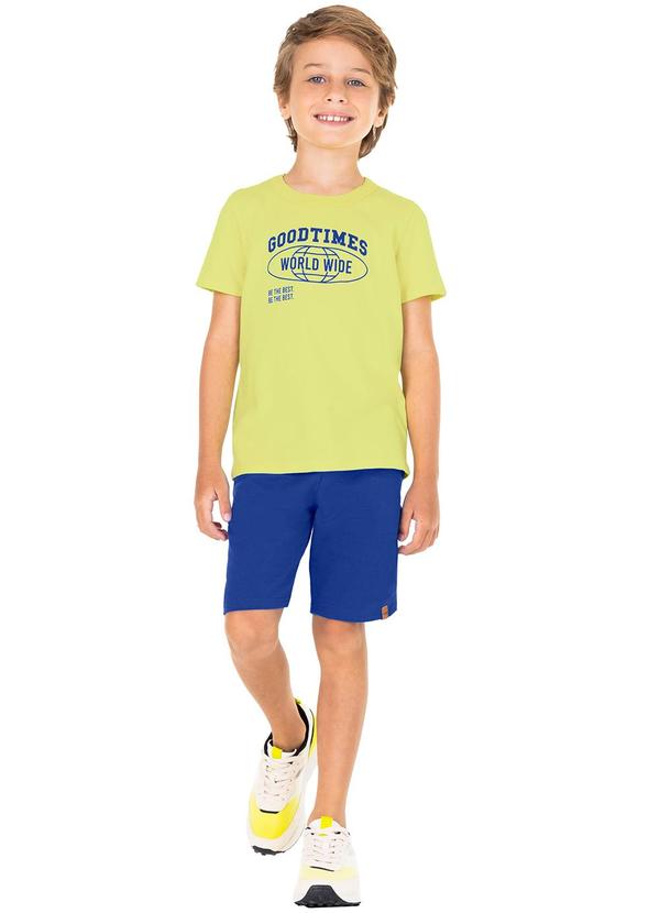 Malwee Kids - Conjunto Verde Good Times Moletinho Menino