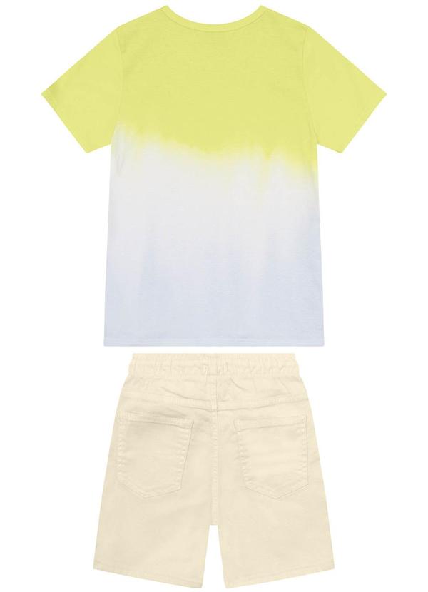 Carinhoso - Conjunto Verde Limão Comfort Tie Dye Menino 3