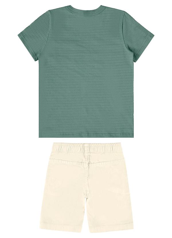 Malwee Kids - Conjunto Verde Make It Good com Sarja Menino 3