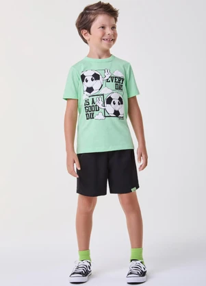Bimbi - Conjunto Verde Menta Good Day Verde - BIMBI