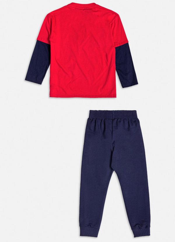 Youccie - Conjunto Vermelho do Mickey Mouse Vermelho 2