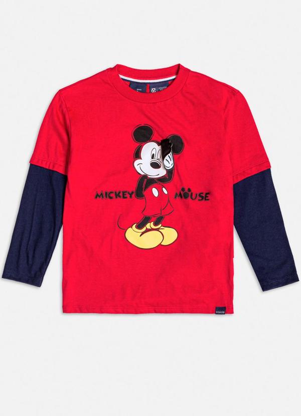 Youccie - Conjunto Vermelho do Mickey Mouse Vermelho 3