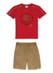 Malwee Kids - Conjunto Vermelho - variação: Vermelho