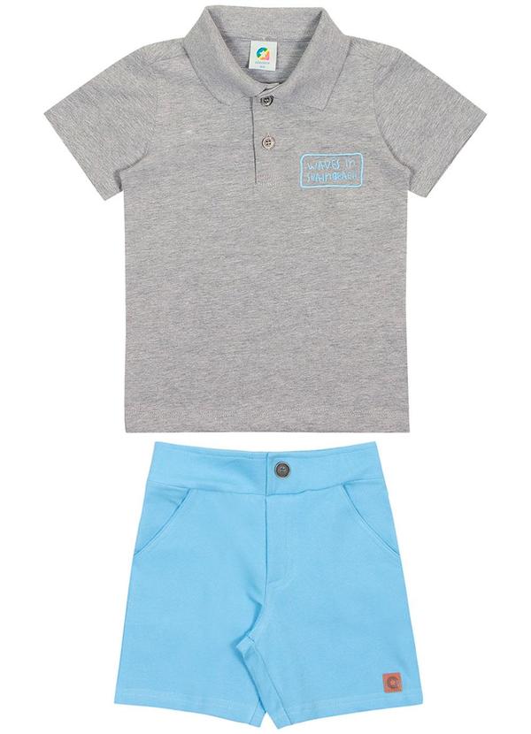 Alenice - Conjunto Waves In Beach Meninos Cinza