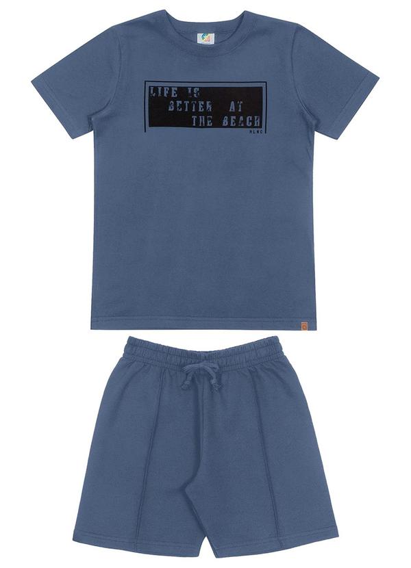 Alenice - Conjunto Welcome Summer Meninos Azul