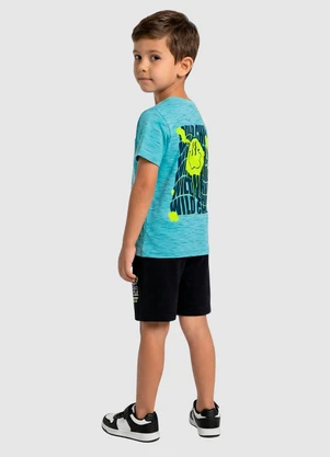 Turminha - Conjunto Wild Child Azul - TURMINHA