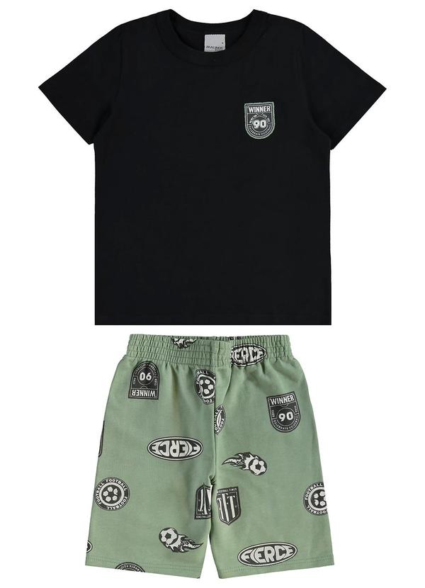 Malwee Kids - Conjunto Winner 90 Preto