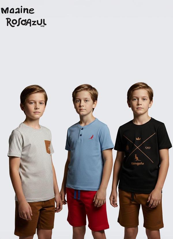 Rosa Azul - Kit 10 Conjuntos Sortidos Menino Multicores