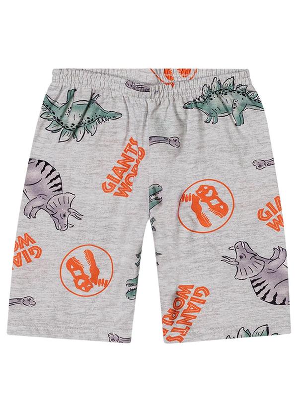 Kyly - Pijama Infantil Menino Dinossauro Cinza 4