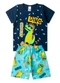 Rovitex - Pijama Masculino Brilha no Escuro Kappes Azul - variação: Azul