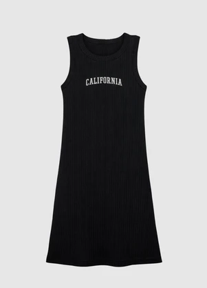 Turminha - Vestido California Preto - TURMINHA