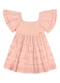 Colorittá - Vestido Infantil Menina Amplo Floral Rosa - variação: Rosa