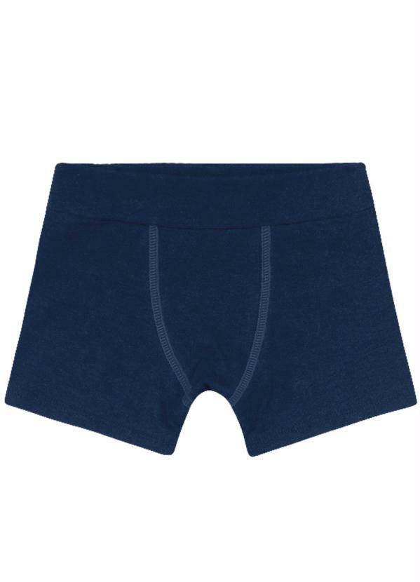 Brandili - Cueca Boxer Infantil Menino em Cotton Azul
