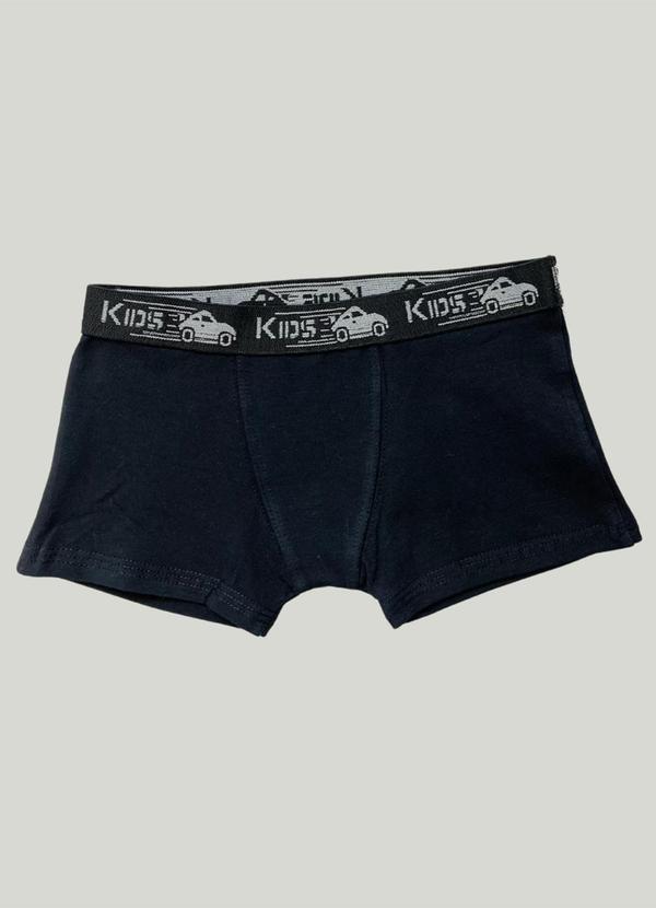 Miniman - Cueca Boxer Infantil Preto