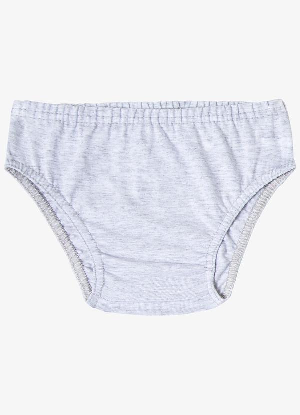 Select - Kit 3 Cuecas Slip Infantil em Algodão Preto 3