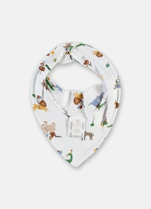 Up Baby - Babador Bandana Suedine Estampado - UP BABY