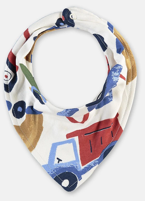 Up Baby - Babador Bandana Suedine Estampado