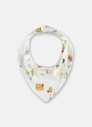 Up Baby - Babador Bandana Suedine Estampado - UP BABY