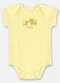 Up Baby - Body Bebê Menino Suedine Azul - variação: Amarelo