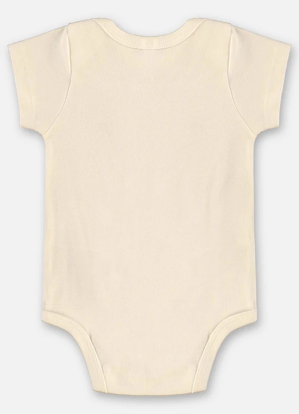 Up Baby - Body Bebê Menino Suedine Bege 2
