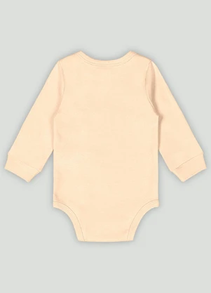 Up Baby - Body Manga Longa Unissex Laranja - UP BABY