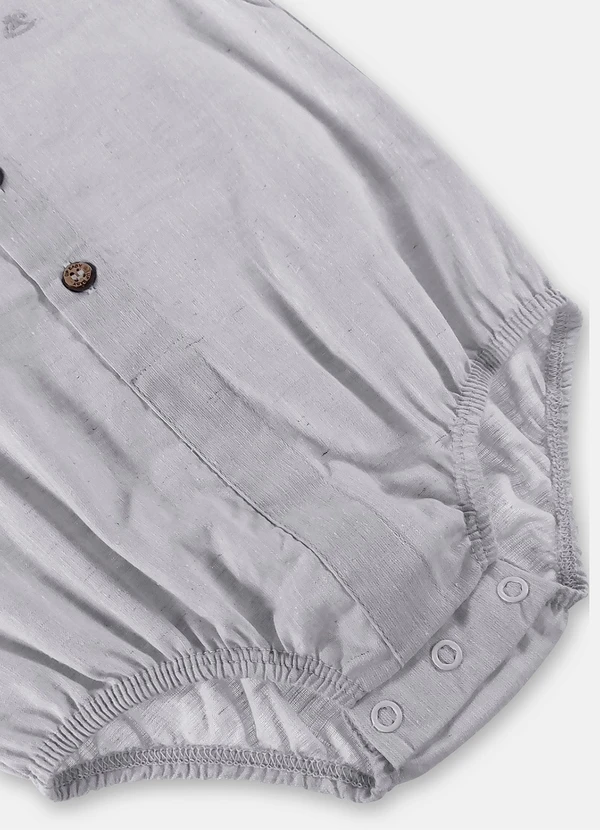 Up Baby - Body para Bebê Menino em Tecido Luhi Azul 3