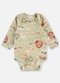 Up Baby - Body Suedine Bebê Menino Verde - variação: Verde