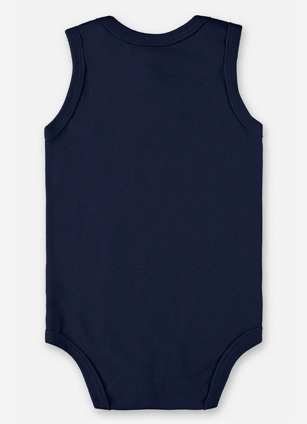 Up Baby - Body Unissex Básico para Bebê Azul 2