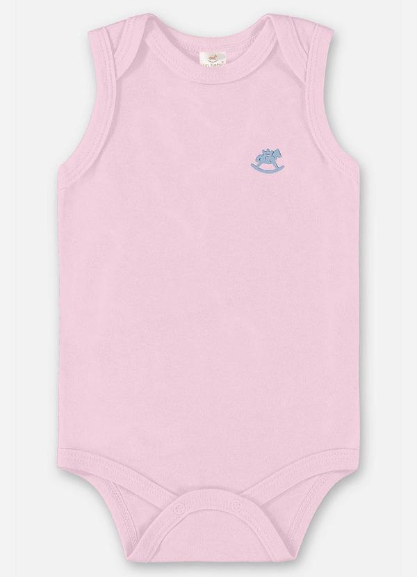 Up Baby - Body Unissex Básico para Bebê Roxo