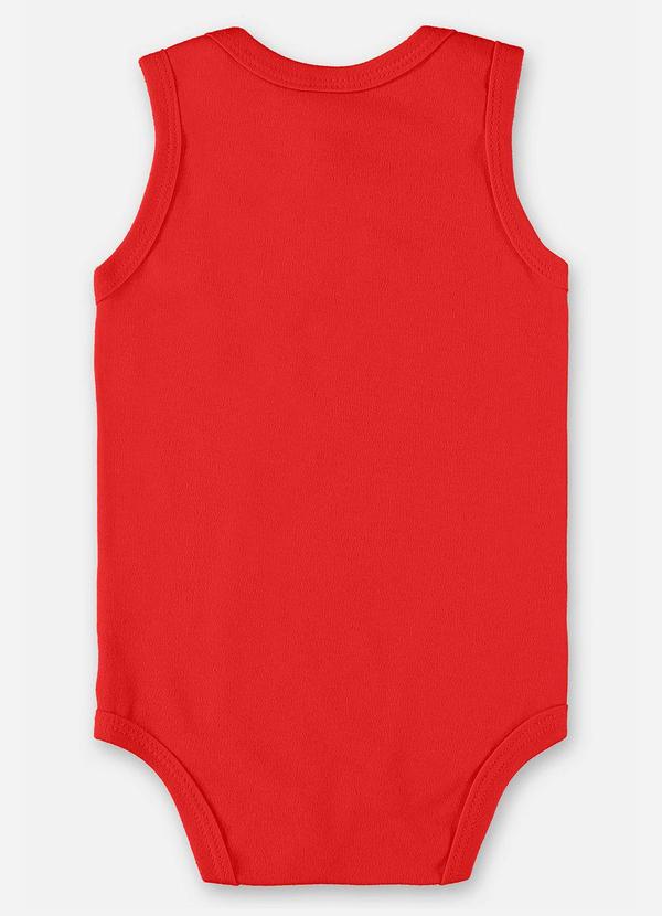Up Baby - Body Unissex Básico para Bebê Vermelho 2