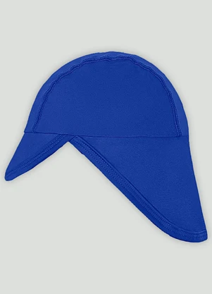 Up Baby - Boné Unissex para Bebê em Malha Azul - UP BABY