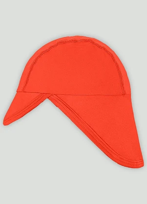 Up Baby - Boné Unissex para Bebê em Malha Laranja - UP BABY