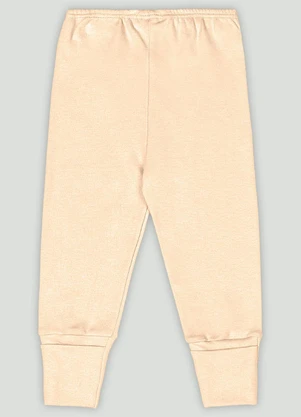 Up Baby - Calça Básica Unissex em Suedine Laranja - UP BABY