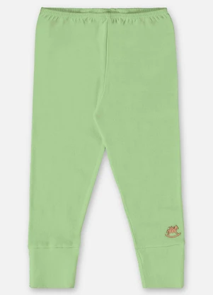 Up Baby - Calça em Suedine Unissex para Bebê Verde - UP BABY