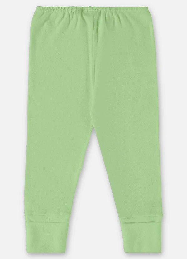 Up Baby - Calça em Suedine Unissex para Bebê Verde 2