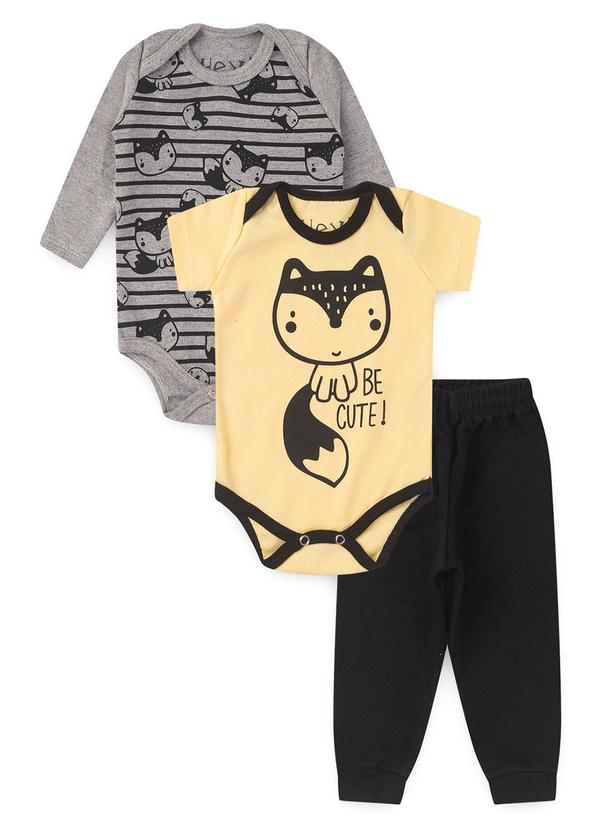 Atelie da Crianca - Combo Sortido 3 Kit Body Bebê Menino 8