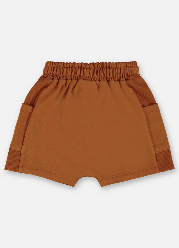 Up Baby - Conjunto Bebê Camiseta e Bermuda Bege 6