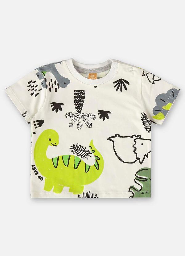Up Baby - Conjunto Bebê Camiseta e Bermuda Branco 4