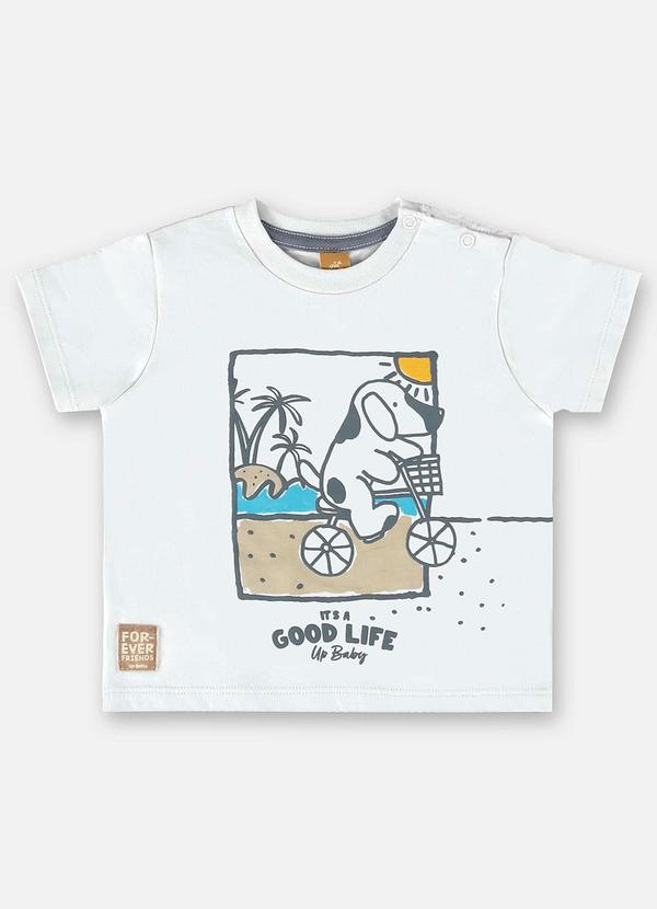 Up Baby - Conjunto Bebê Camiseta e Bermuda Branco 4