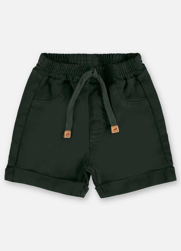 Up Baby - Conjunto Bebê com Body e Bermuda Verde 5