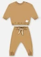 Up Baby - Conjunto Blusão e Calça Unissex Marrom - variação: Marrom