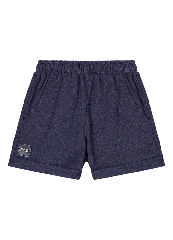 Quimby - Conjunto Camisa e Bermuda Bebê Menino Bege 4