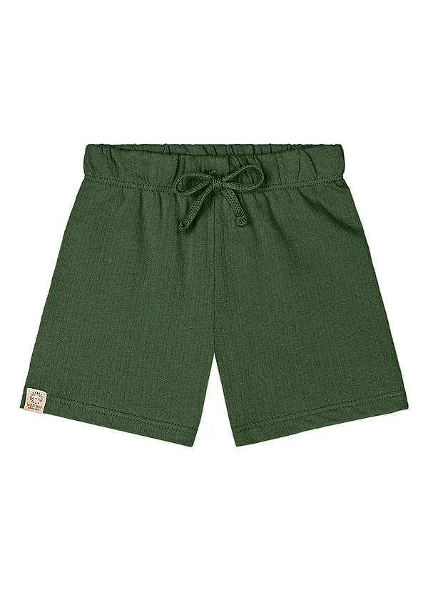 Quimby - Conjunto Camiseta e Bermuda Bebê Amarelo 3