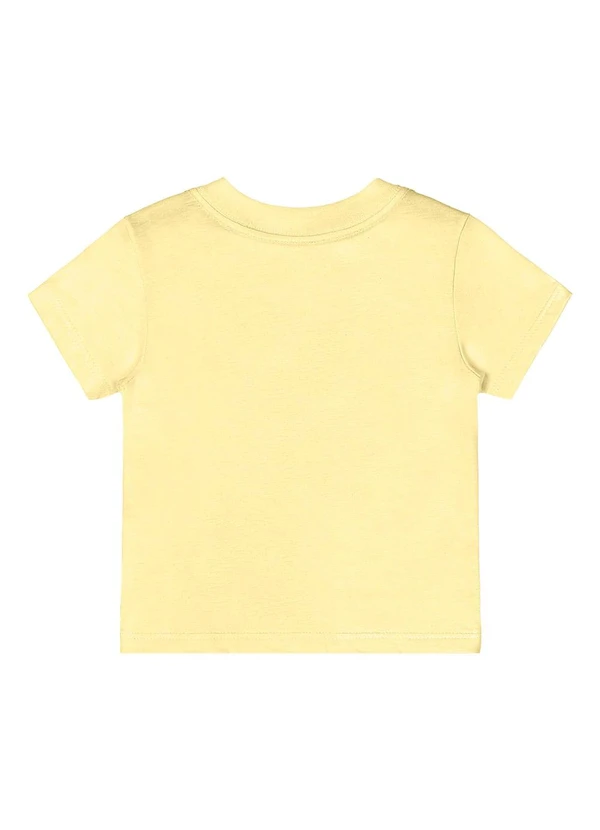 Quimby - Conjunto Camiseta e Bermuda Bebê Amarelo 4