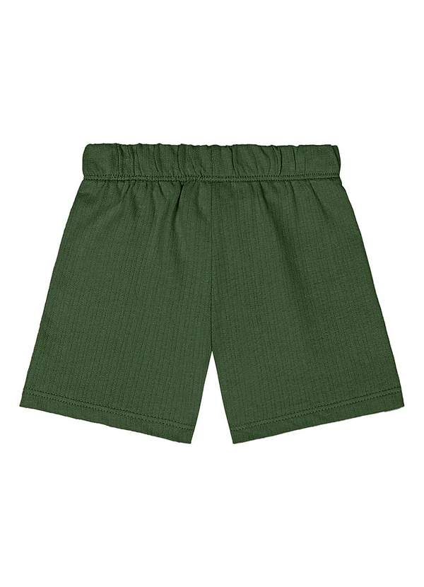 Quimby - Conjunto Camiseta e Bermuda Bebê Amarelo 5