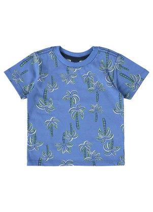 Bee Loop - Conjunto Camiseta e Bermuda Bebê Azul - BEE LOOP