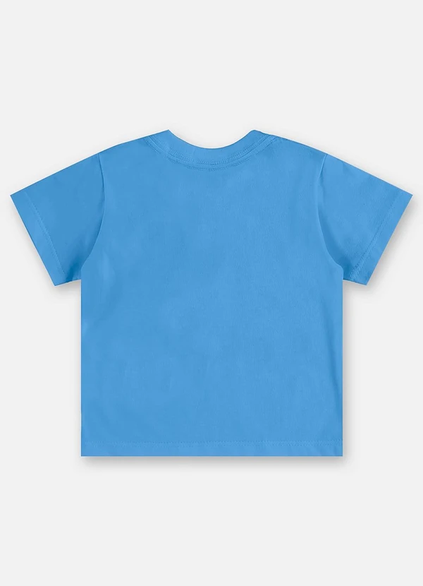 Up Baby - Conjunto Camiseta e Bermuda Bebê Azul 5